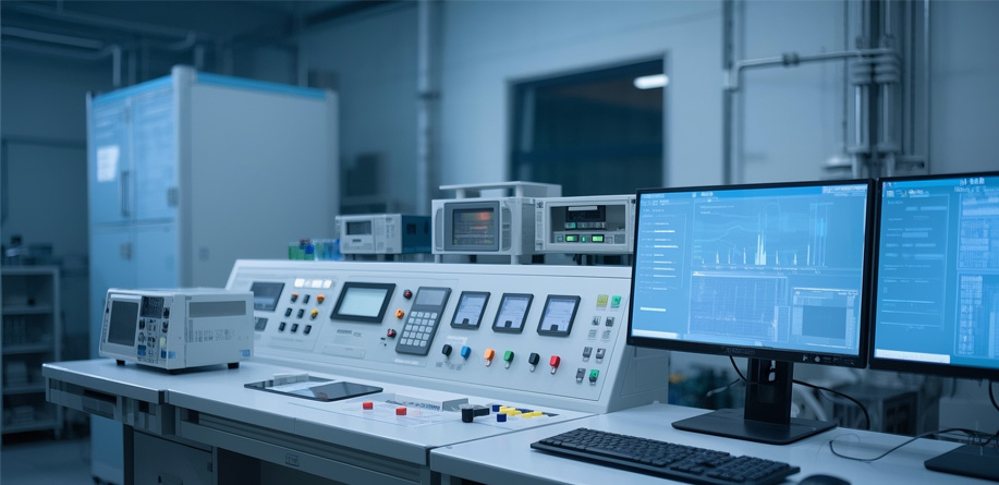 Wide-Frequency Measurement Substation System