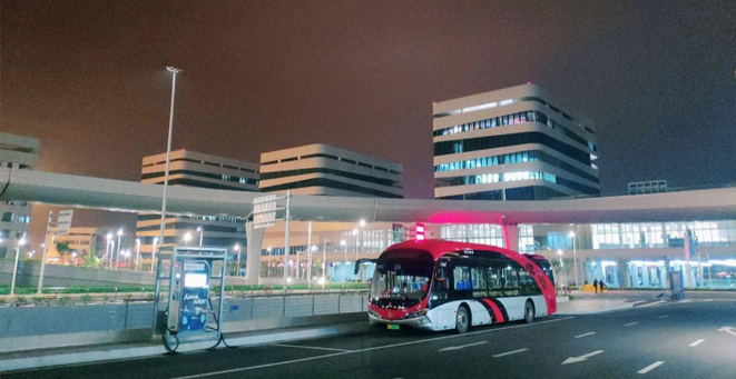CSG Hong Kong-Zhuhai-Macao Bridge charging station